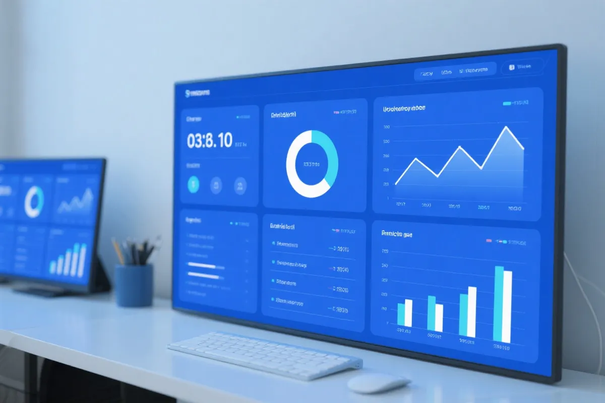 数据面板示意图